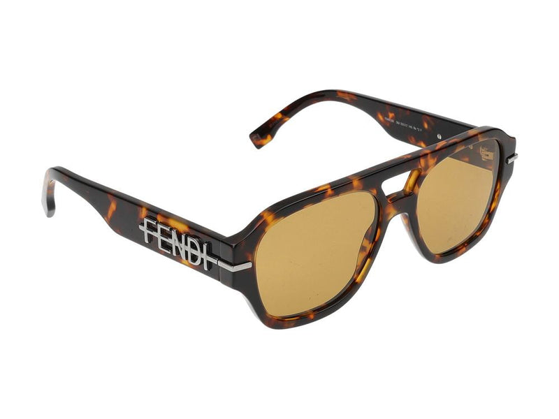 Maison Fendi Fe40130i Tortoiseshell Acetate Sunglasses — Standard