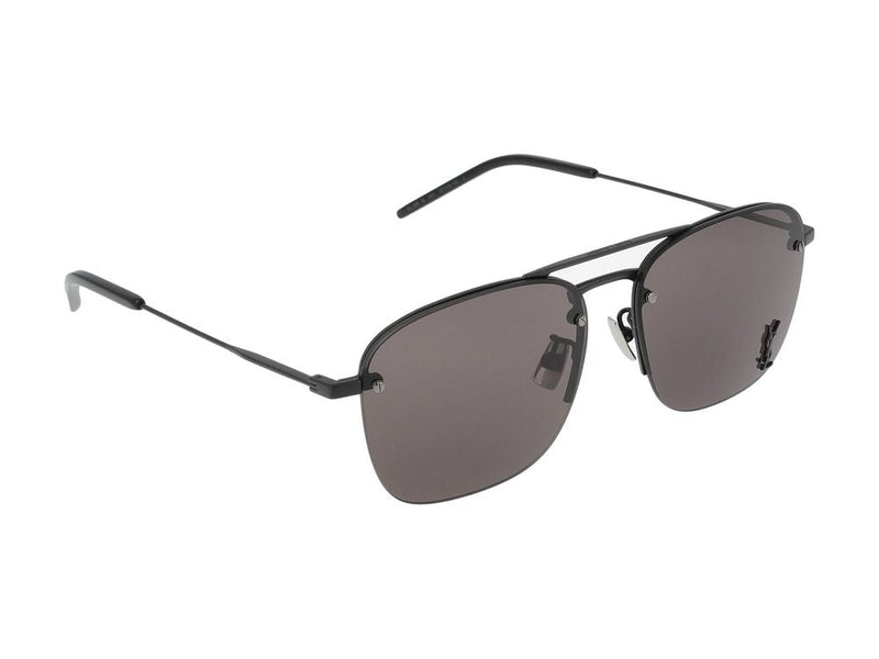 Saint Laurent Sl Sunglasses — Black Metal