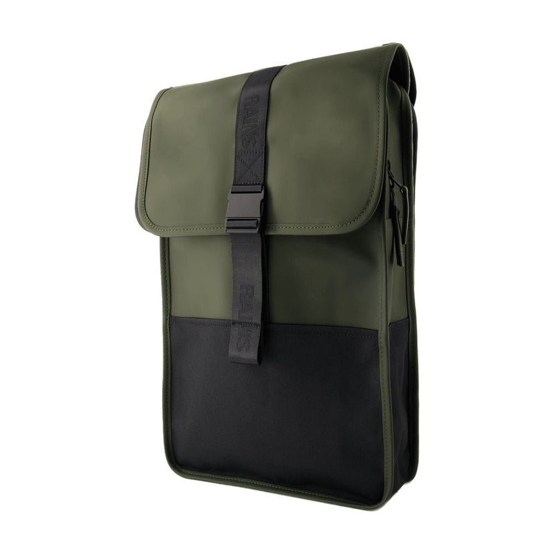 Rains Trail Backpack — Green Synthetic
