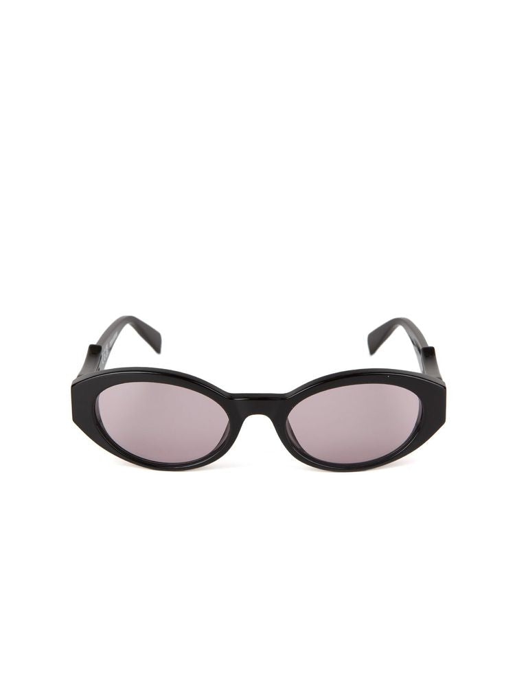Zadig & Voltaire Szv502 Acetate Cat-Eye Sunglasses — Black
