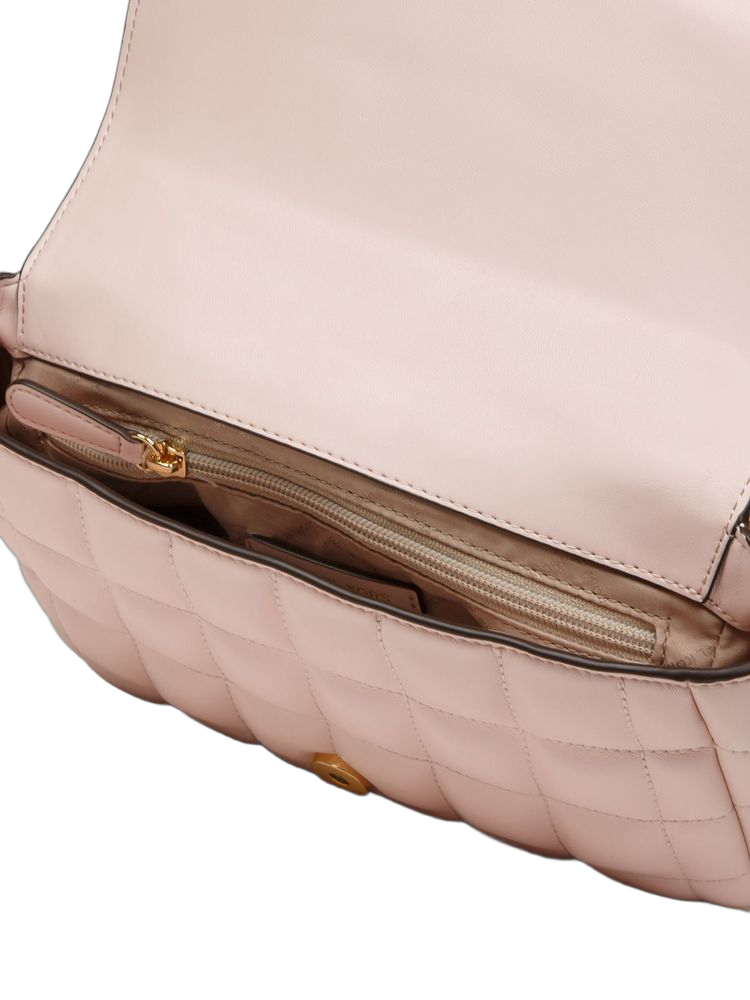 Michael Kors Soho Shoulder Bag — Pink Polyvinyl Chloride