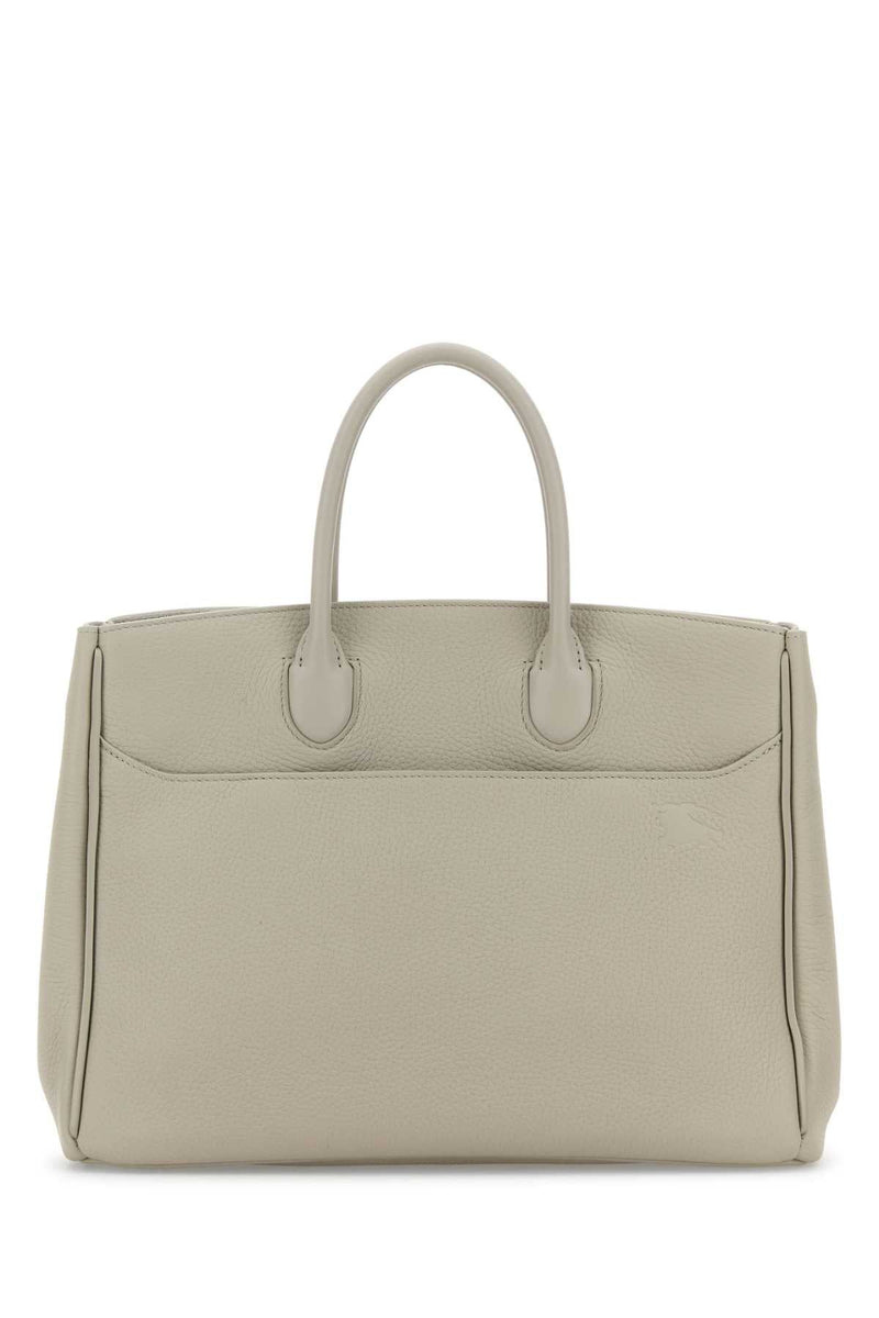 Burberry Top Handle Bag — Beige