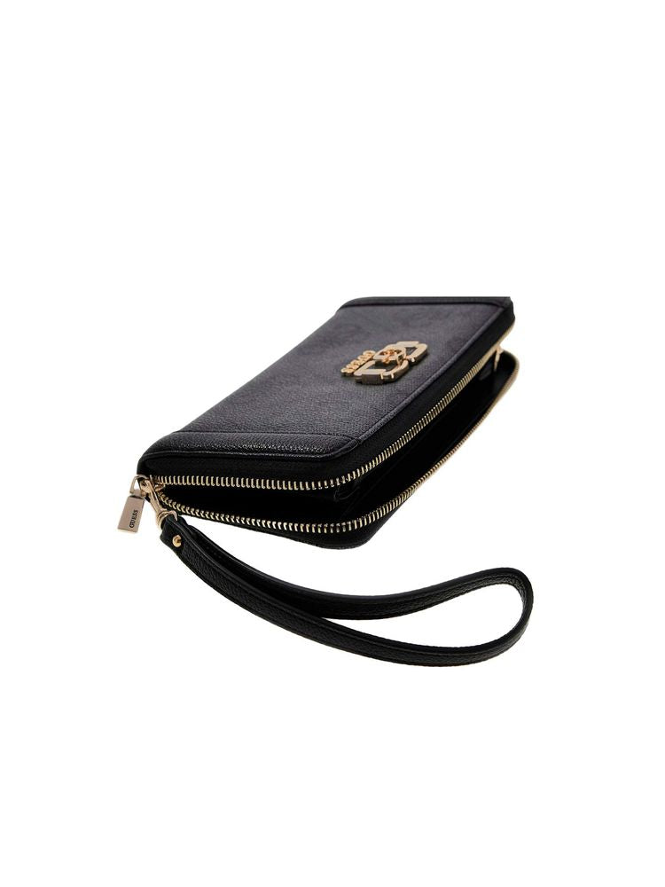 Guess Karnilla Wallet — Black Polyurethane