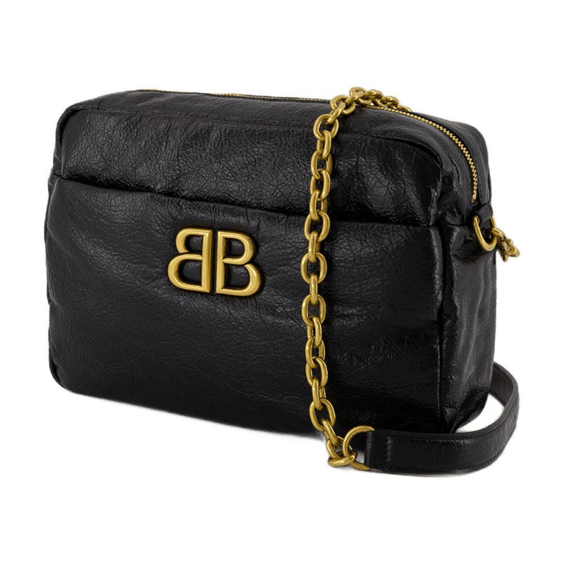 Balenciaga Shoulder Bag — Black Calfskin