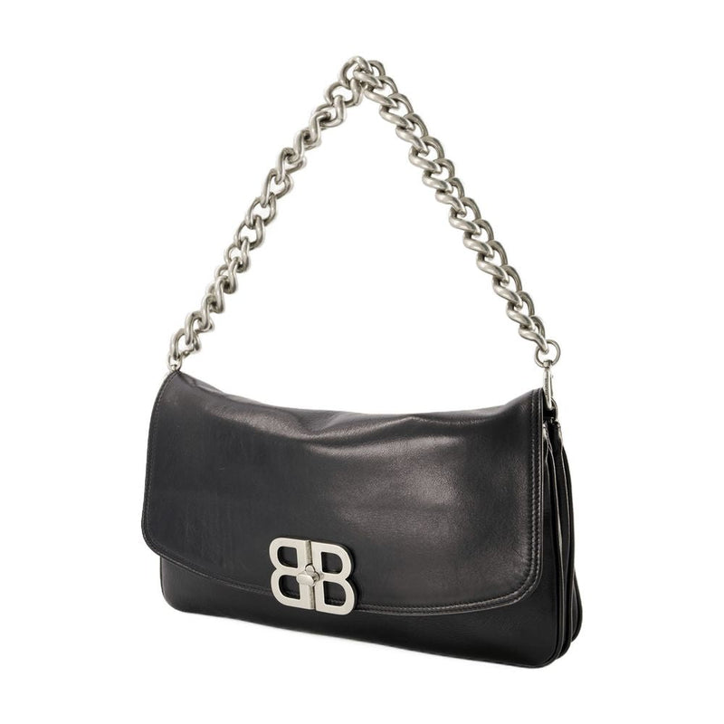 Balenciaga Shoulder Bag — Black Others_leathers