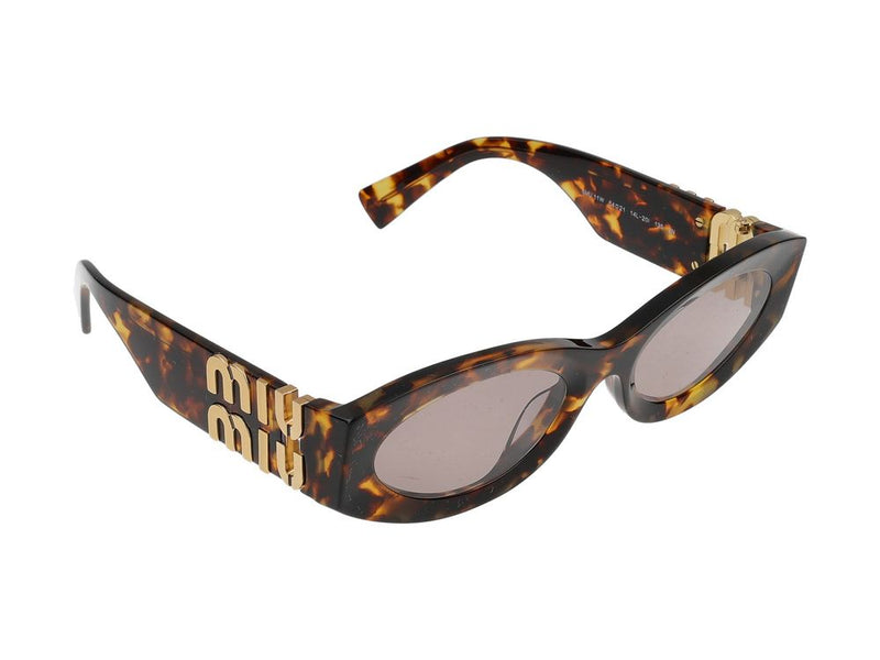 Miu Miu 0mu Tortoiseshell Acetate Sunglasses —