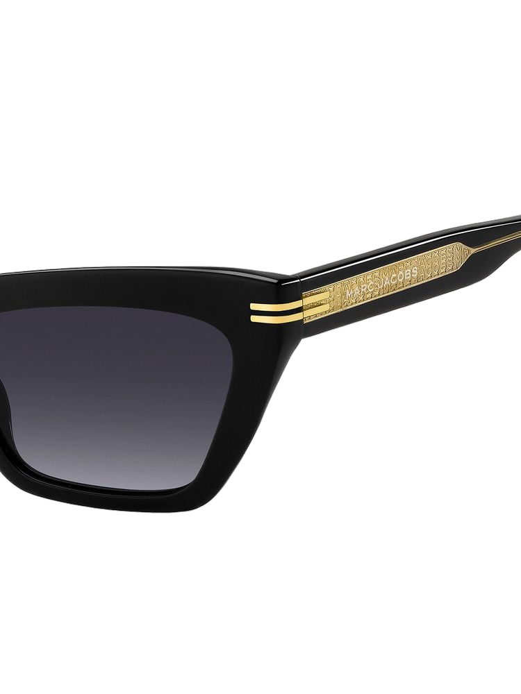 Marc Jacobs Mj Acetate Frame Sunglasses — Black
