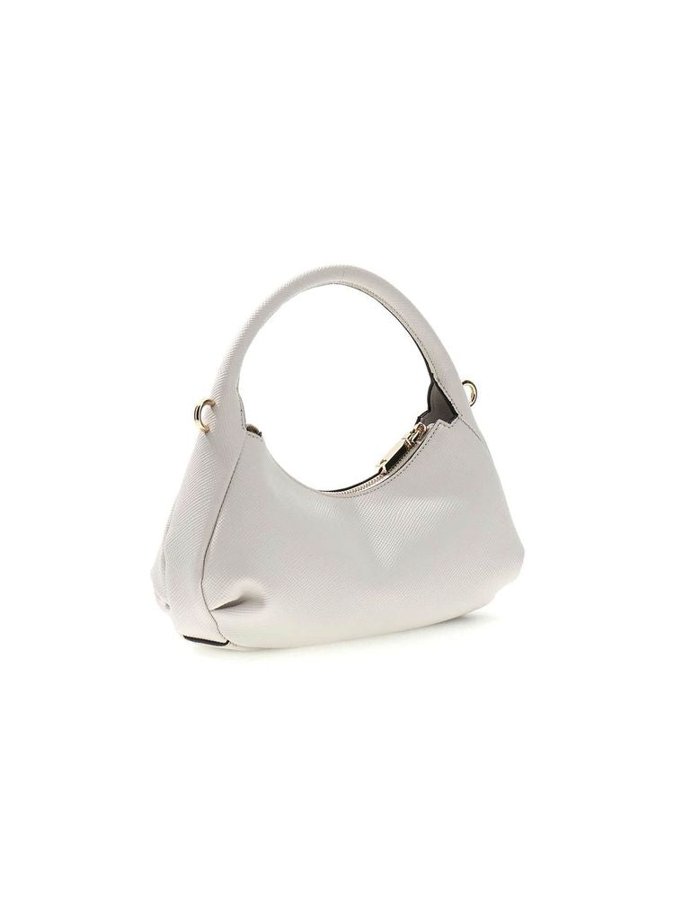 Guess Gilda Hobo Bag — White Polyurethane