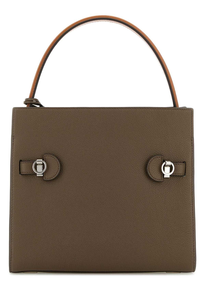 Tory Burch Radziwill Top Handle Bag — Brown