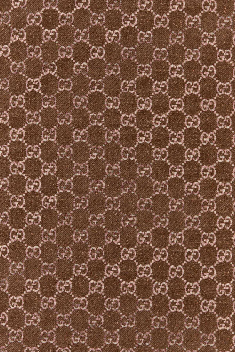 Gucci Stenmix Scarf — Brown Wo Vi Mz Pa Scarfs