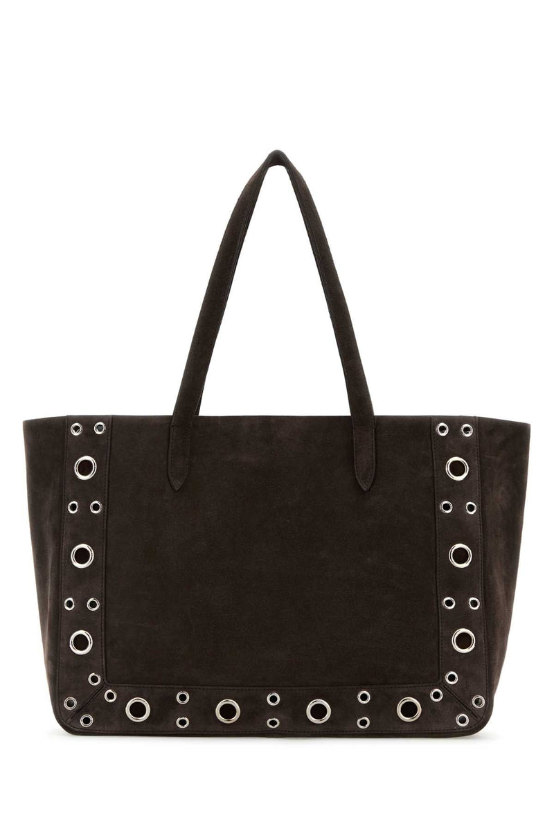 Valentino Garavani Nellcote Tote Bag — Brown Cowhide - Bos Taurus