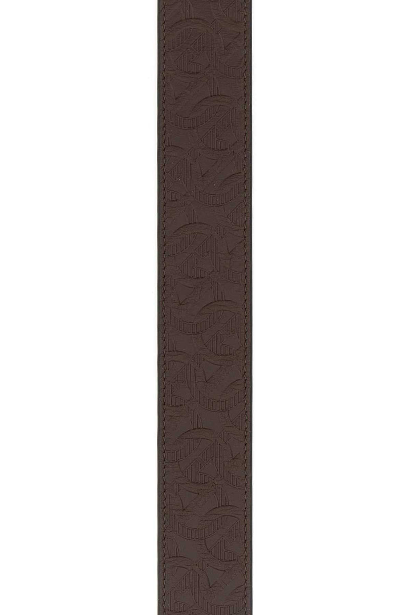Ferragamo Double Gancini Belt — Brown