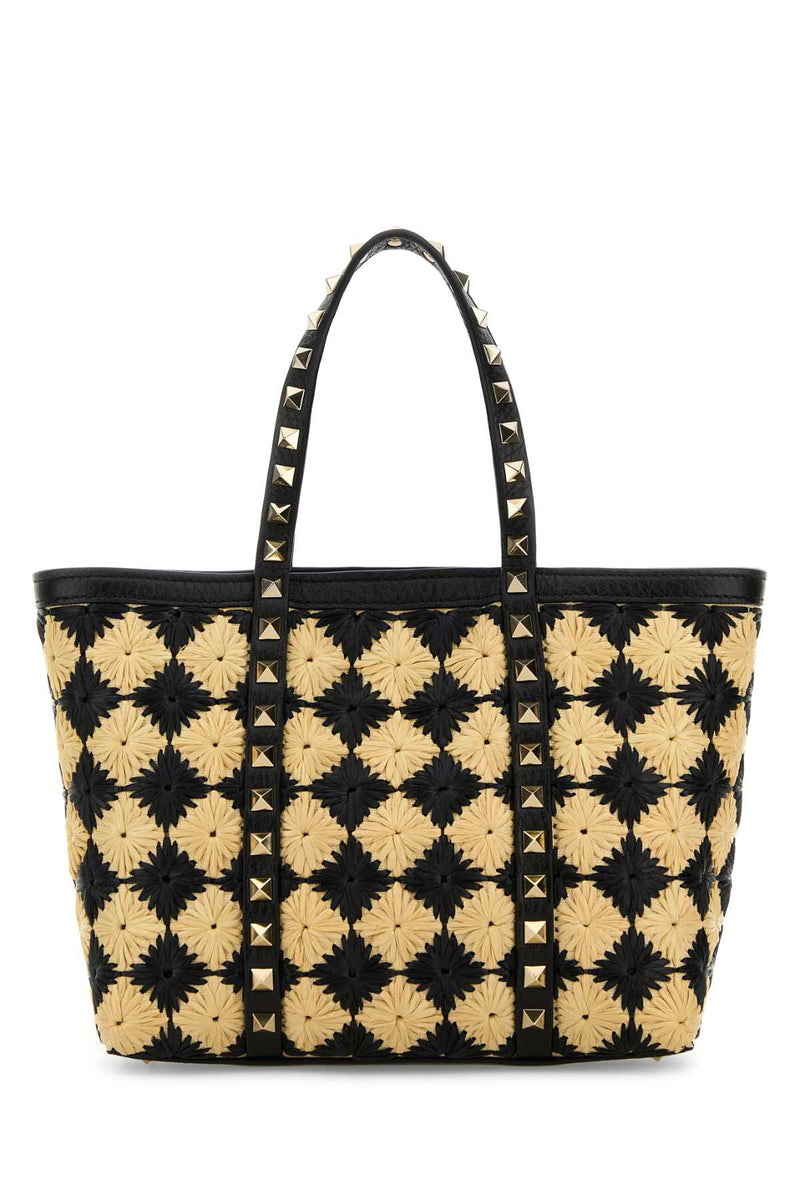Valentino Garavani Mini Rockstud Tote Bag — Multicolor
