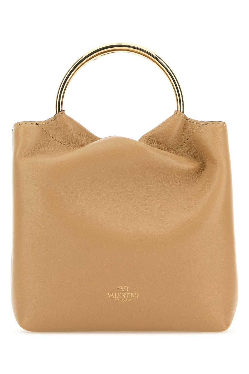 Valentino Garavani Bucket Bag — Beige