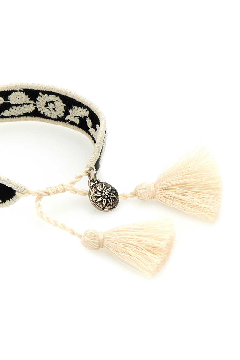 Prada Jewelry Bracelet — Beige Vitello Bracelets