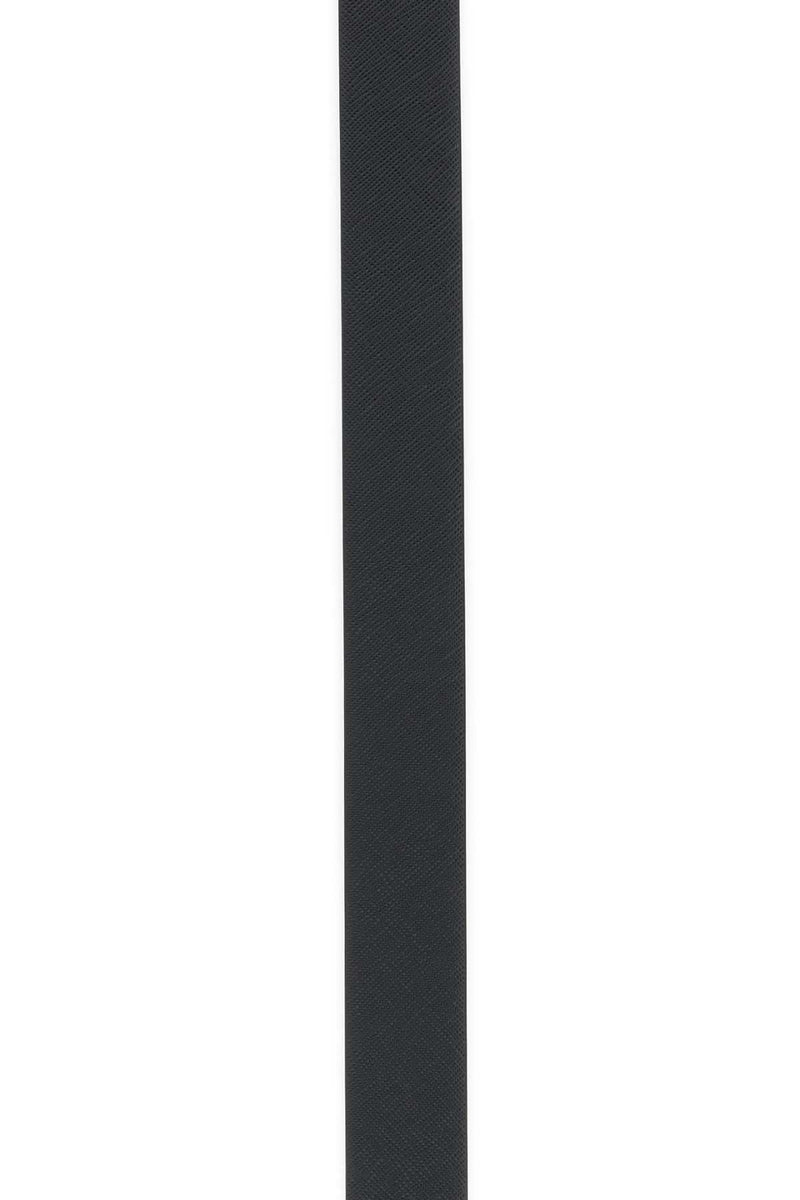Prada Belt — Black Calfleather