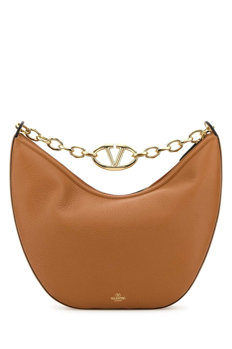 Valentino Garavani Hobo Bag — Beige