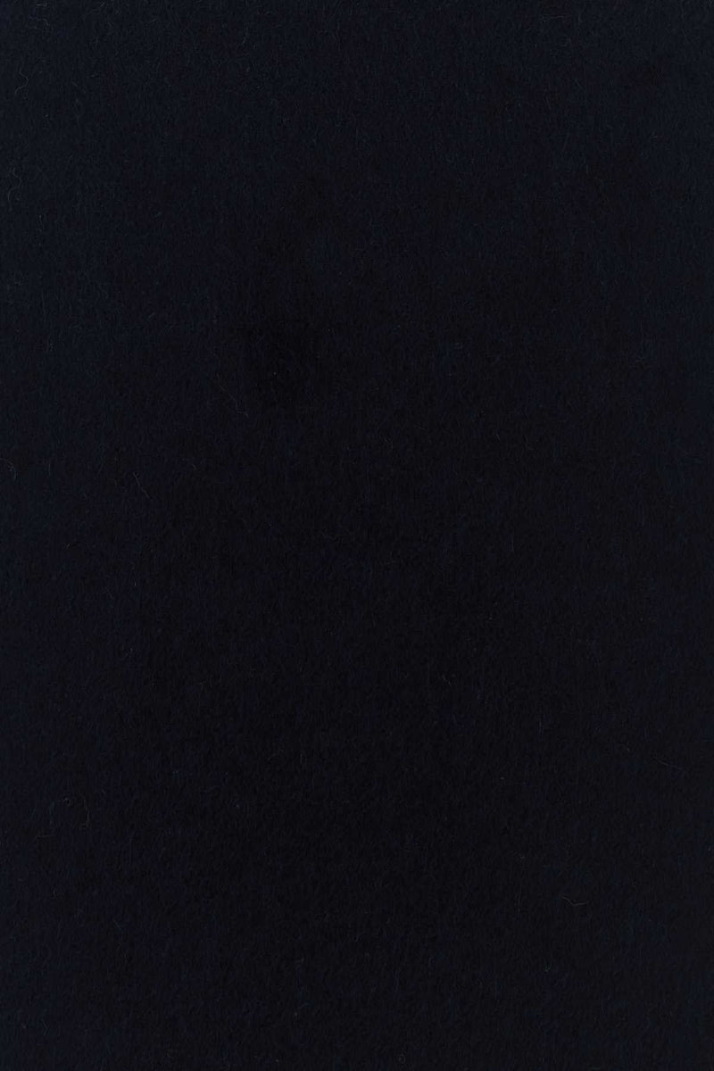 Prada Cashmere Fringed Scarf — Navy Scarfs