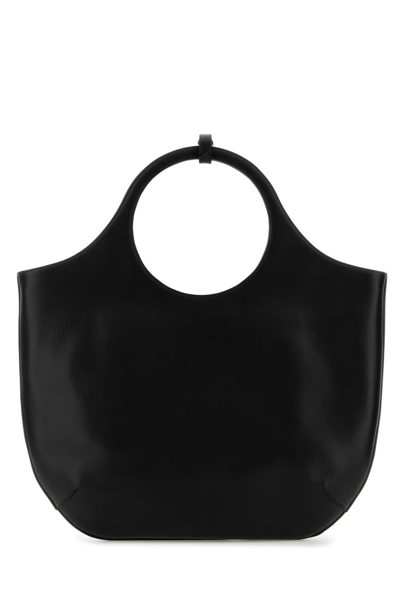 Courrèges Holy Top Handle Bag — Black