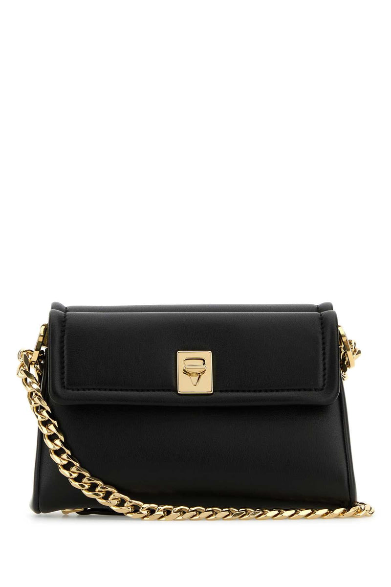 Valentino Garavani Vlogo Shoulder Bag — Black