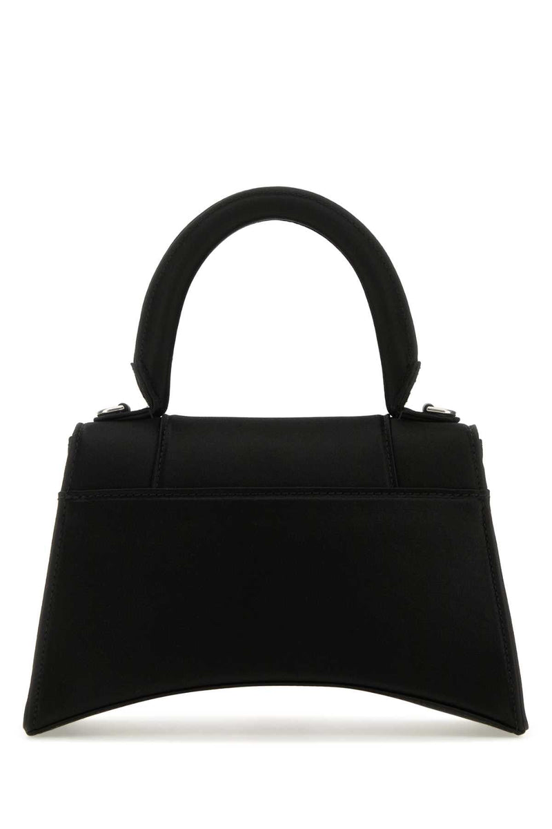 Balenciaga Hourglass Top Handle Bag — Black