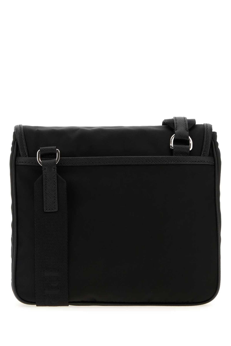 Prada Crossbody Bag — Black Recycledpolyamide-calfleather