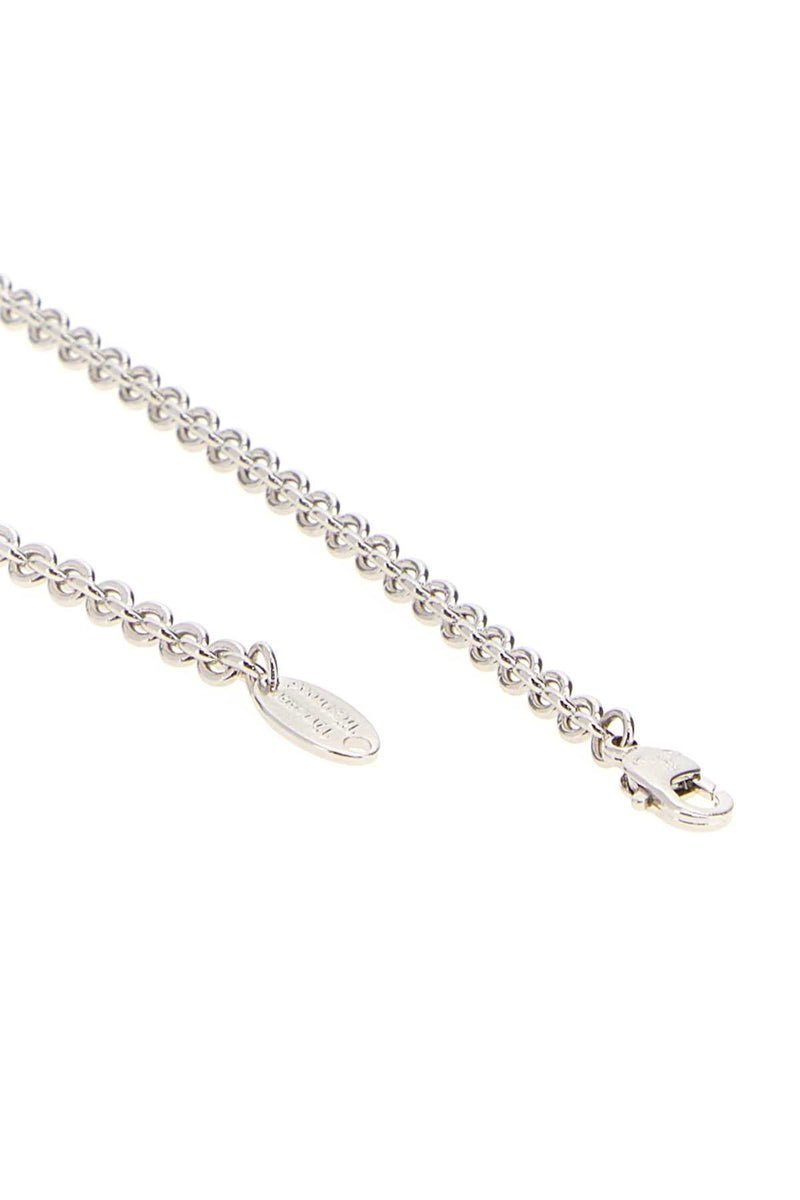 Vivienne Westwood Satyr Necklace — Silver Metal Fibre Necklaces
