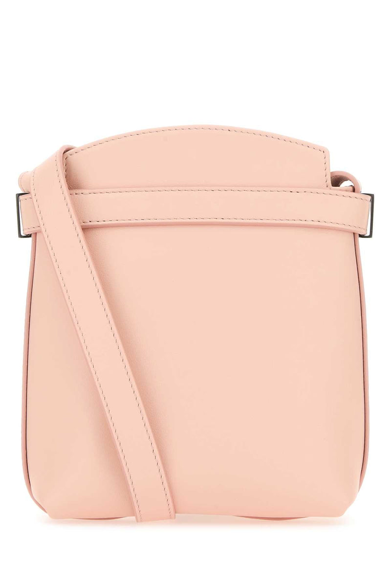 Ferragamo Gancini-Clasp Leather Phone Case — Pink Card Cases