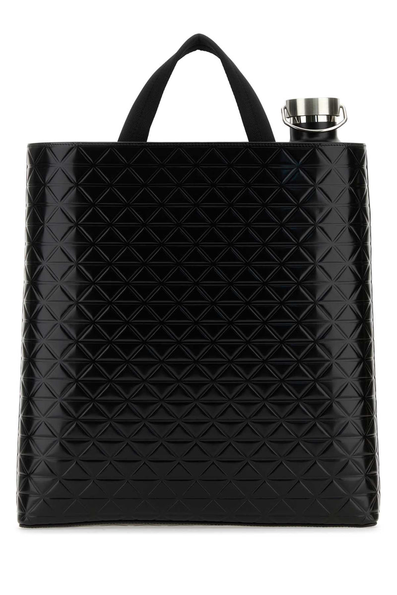 Prada Milano Tote Bag — Black Vitello