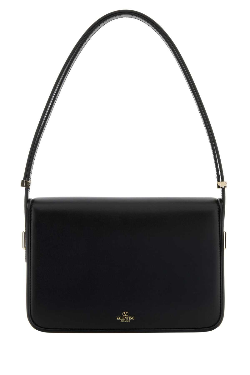 Valentino Garavani Vlogo Shoulder Bag — Black