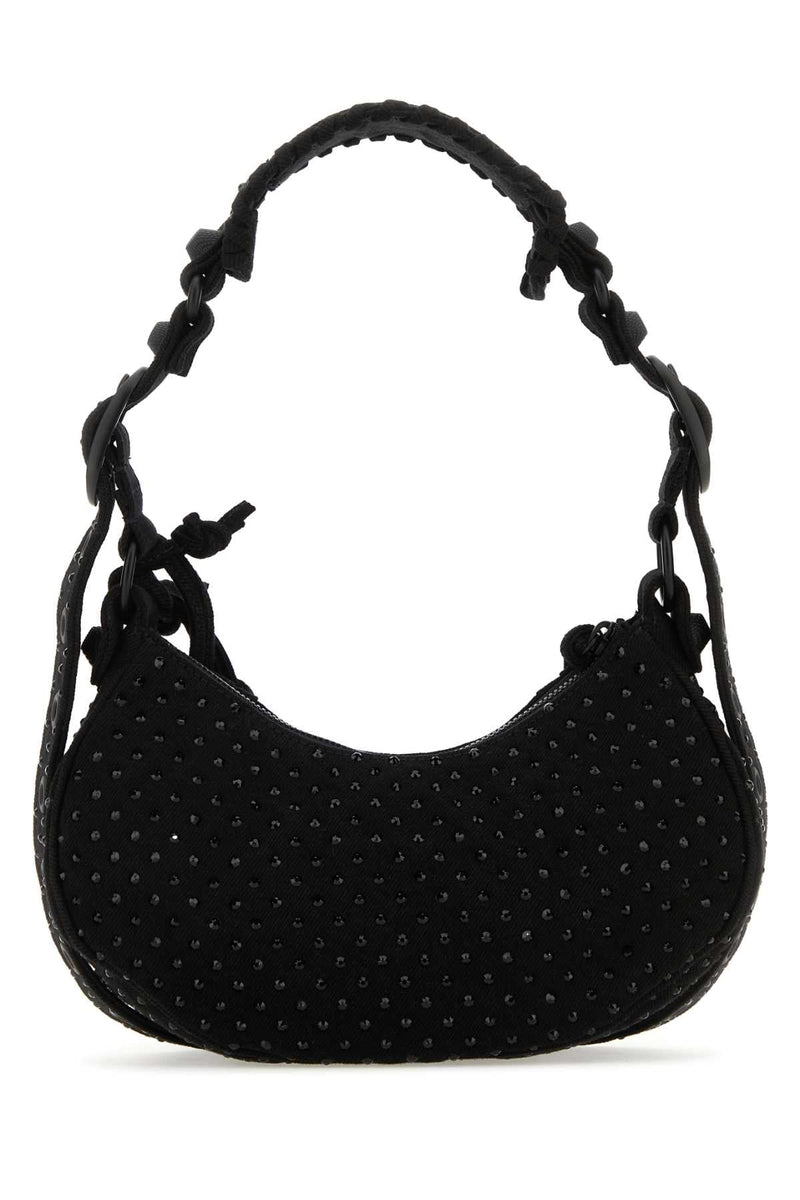Balenciaga Le Cagole Xs Shoulder Bag — Black