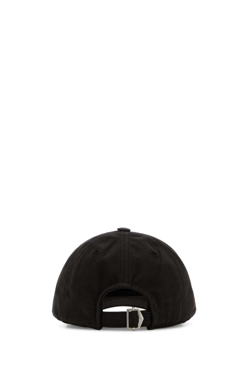 Isabel Marant Tomas-Gz Baseball Cap — Black Exterior: Cotton Caps