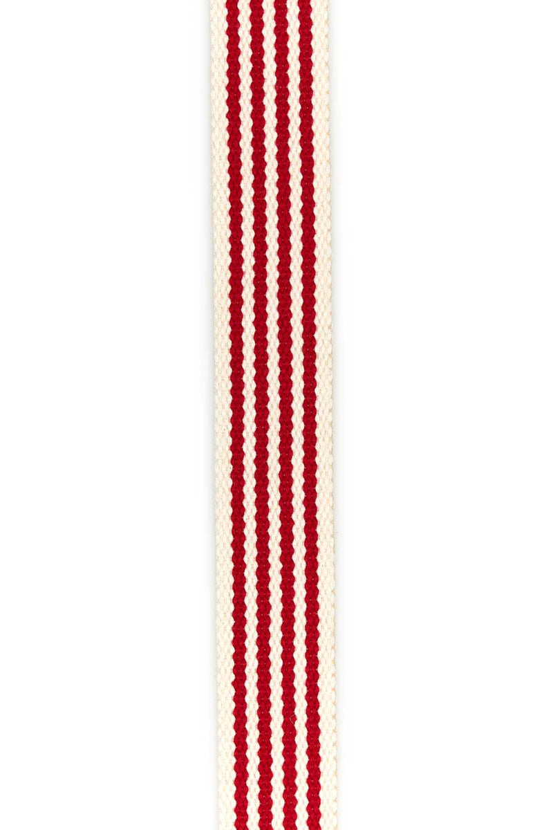Valentino Garavani Striped Fabric Belt — Multicolor