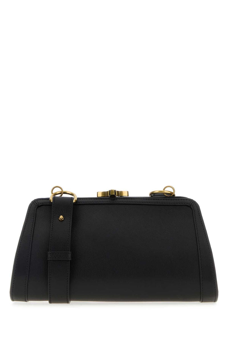 Vivienne Westwood Frame Crossbody Bag — Black