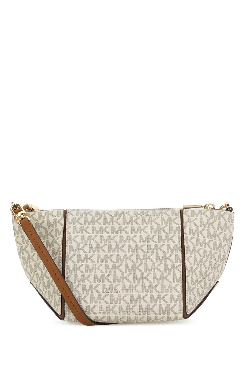 Michael By Kors Jordi Crossbody Bag — Beige