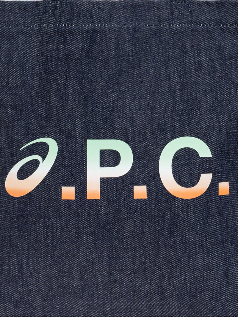 A.p.c. Tote Bag — Blue Cotton