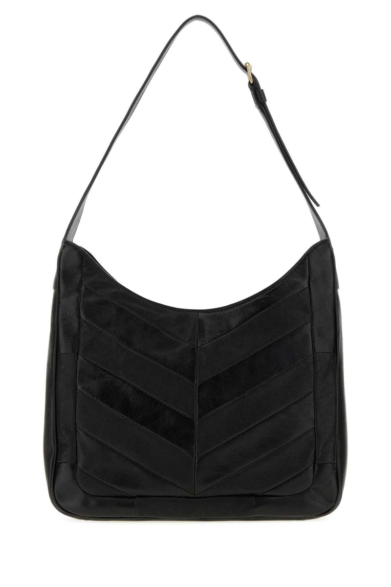 Valentino Garavani Quilted Leather Shoulder Bag — Black