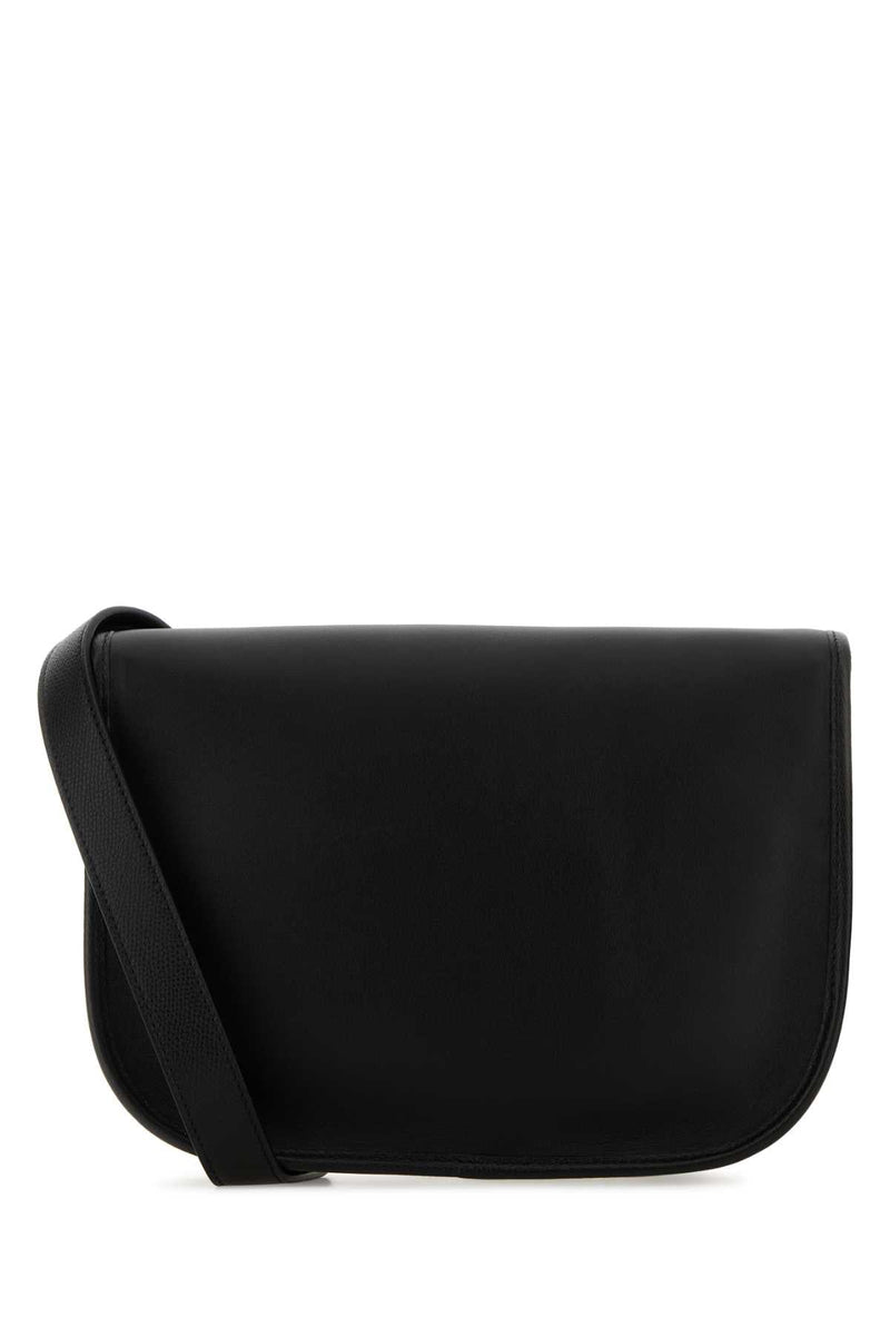 Valentino Garavani Antibes Crossbody Bag — Black Calf Leather - Bos Taurus