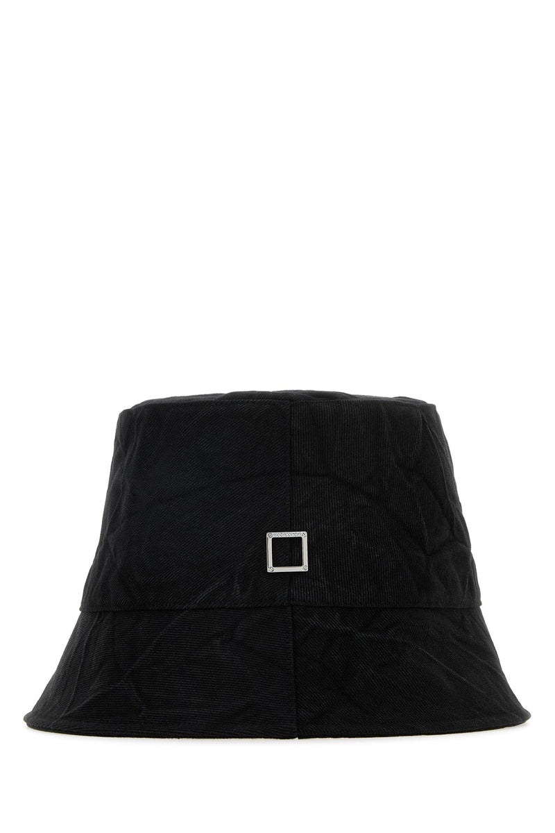 Wooyoungmi W233ac53 Cotton Bucket Hat — Black