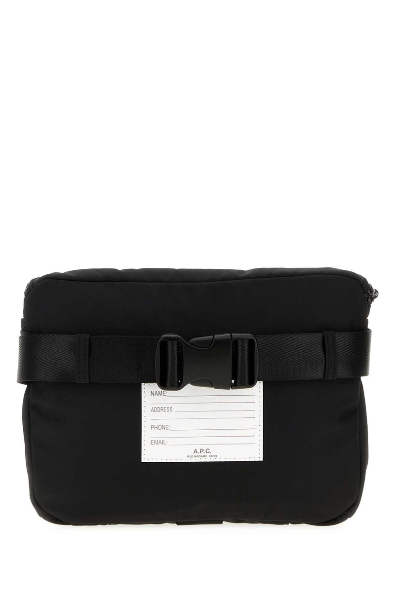 A.p.c. Banane Trek Belt Bag — Black