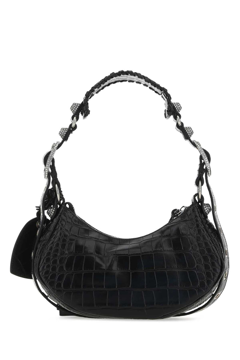 Balenciaga Le Cagole Xs Shoulder Bag — Black T Domesticated Calf