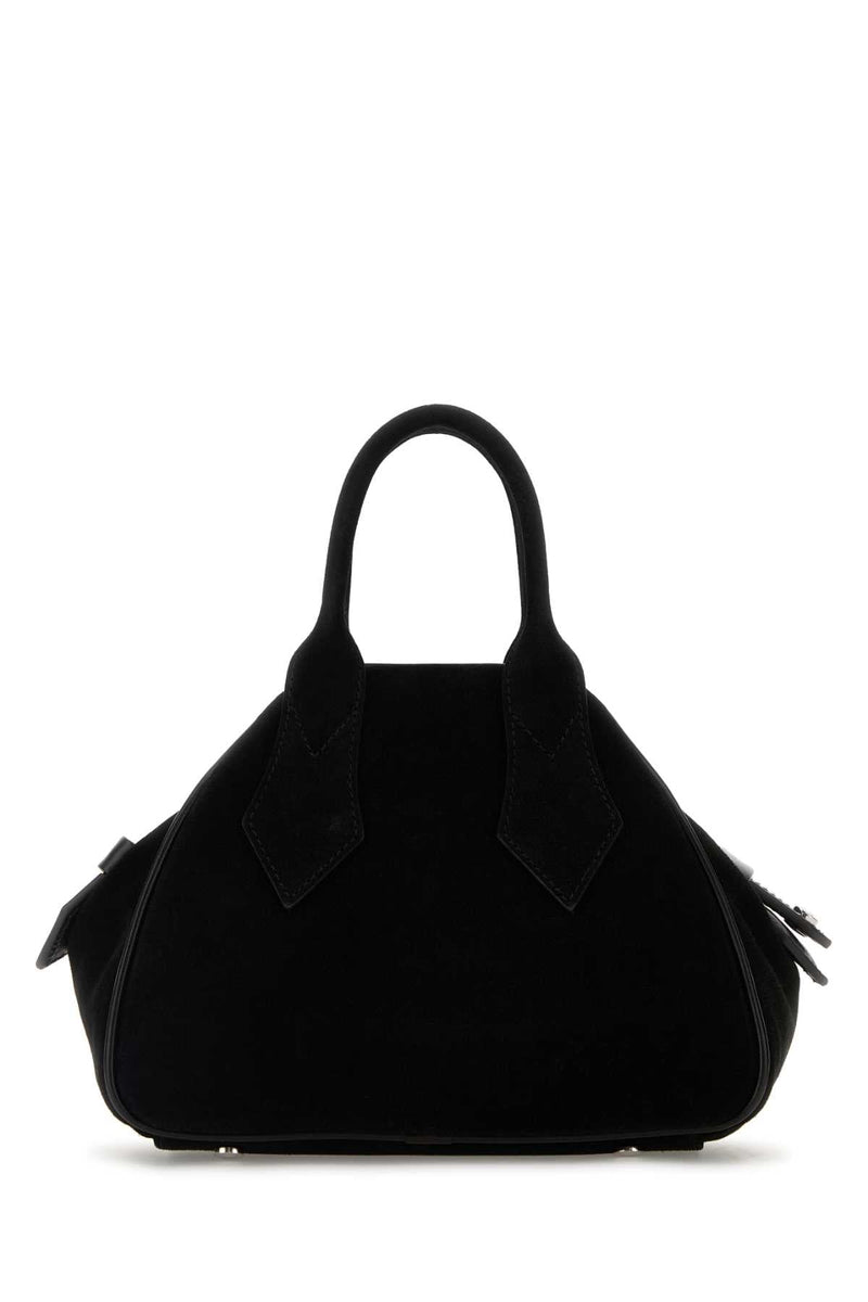 Vivienne Westwood Yasmine Top Handle Bag — Black