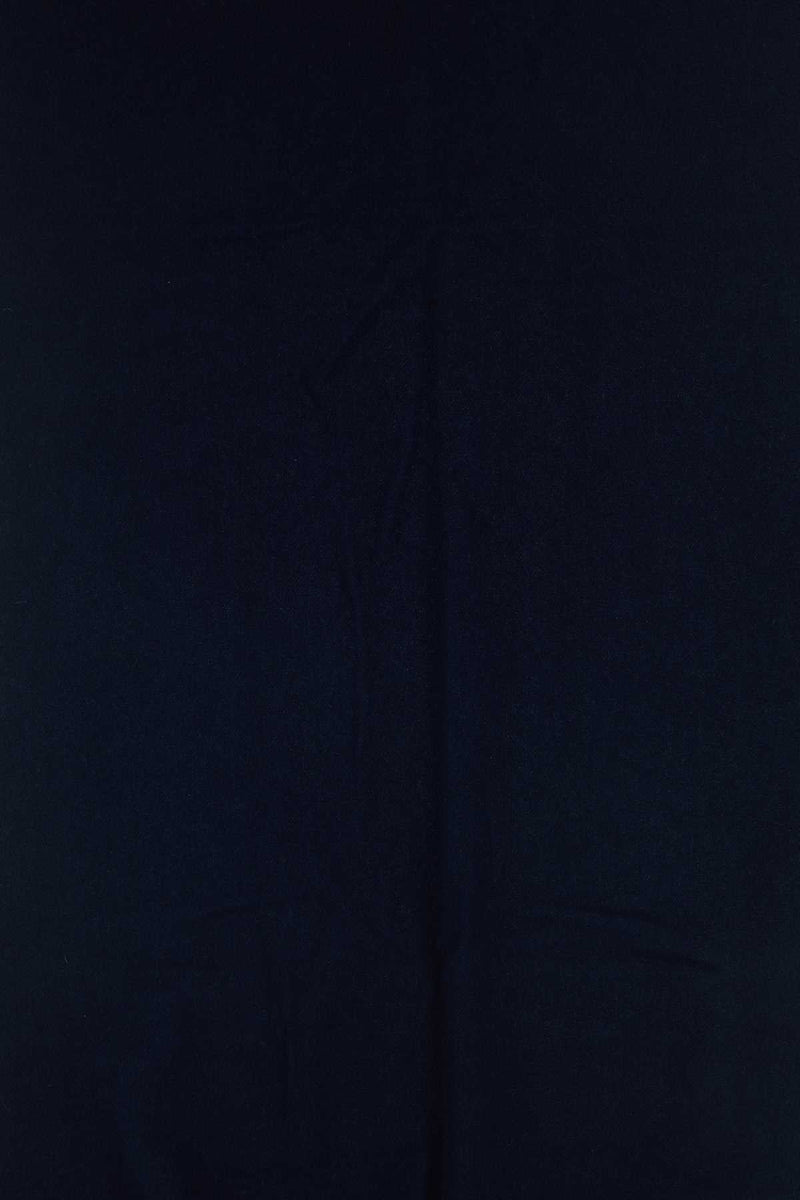Maison Kitsune Virgin Wool Scarf — Navy Exterior: Scarfs