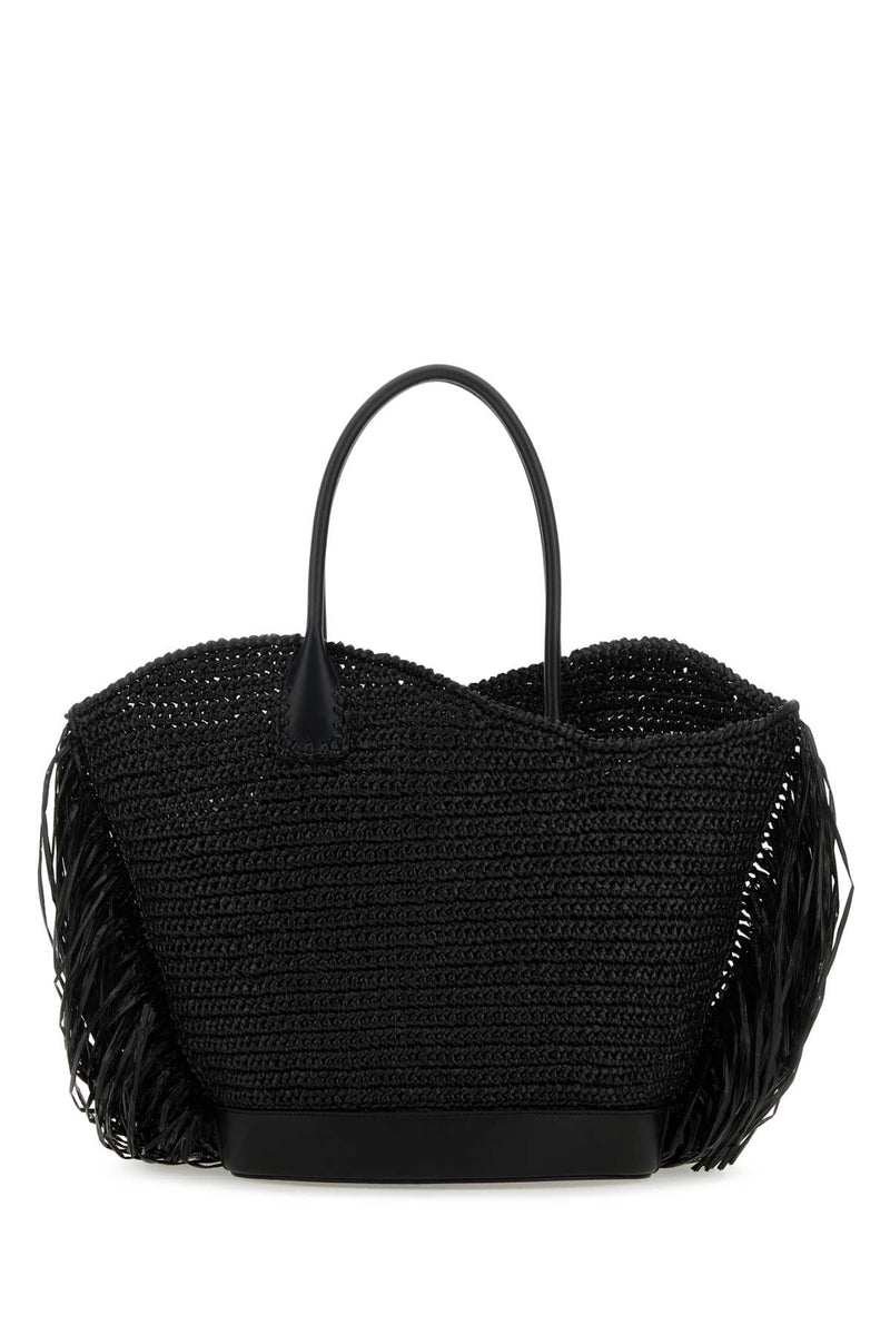 Ferragamo Cout Tote Bag — Black