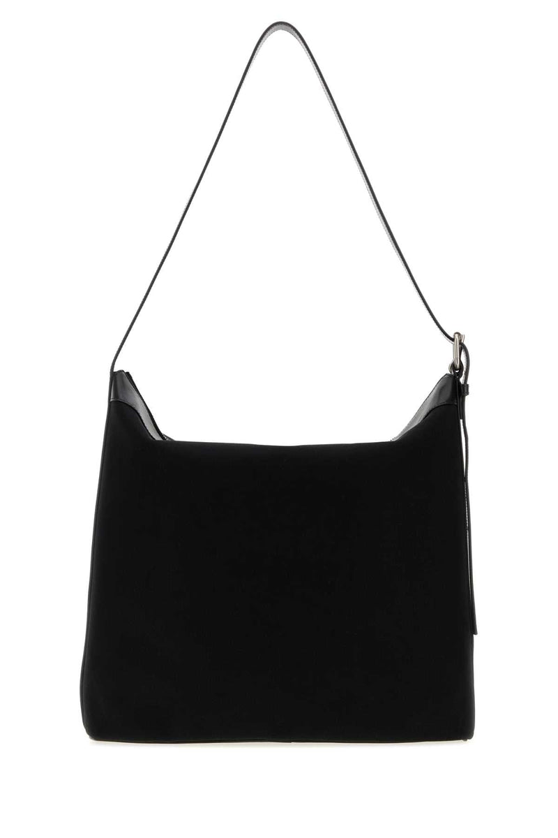 A.p.c. Vera Maxi Shoulder Bag — Black