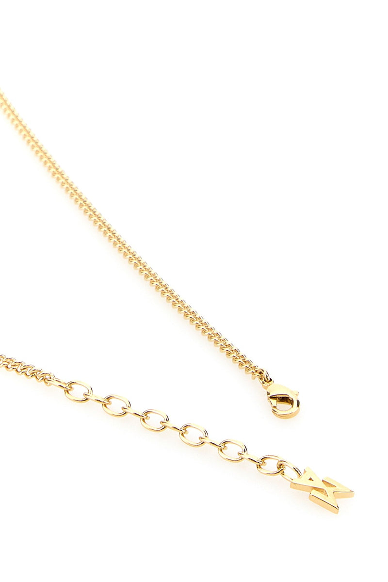Amina Muaddi Heartbreaker Necklace — Gold Necklaces