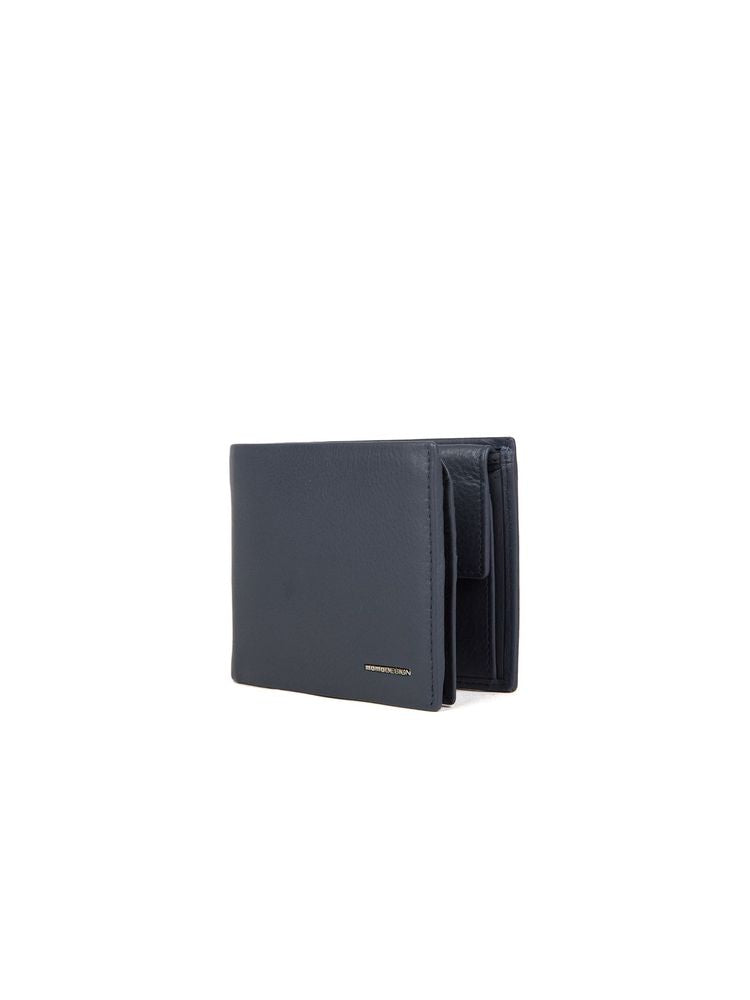 Momo Design Genuine Leather Wallet — Blue