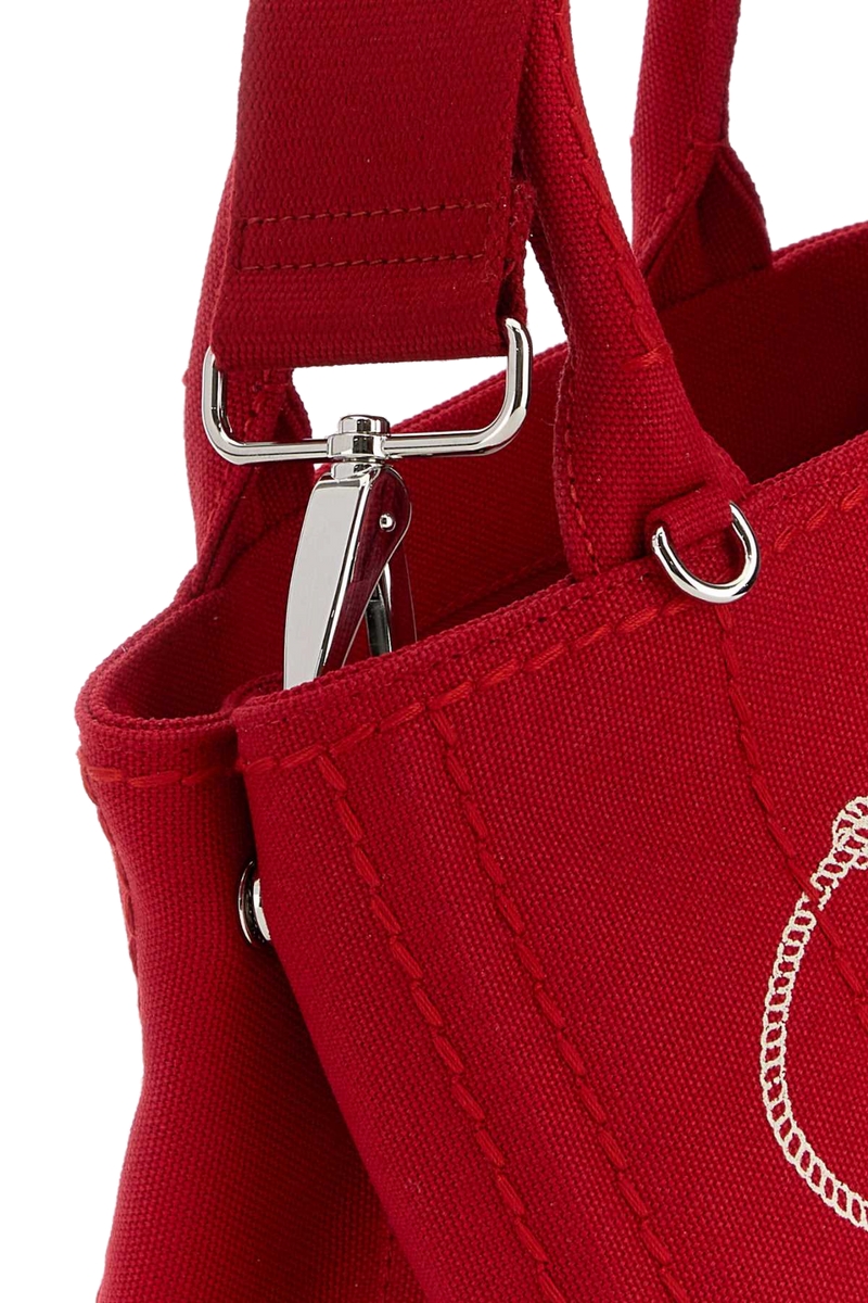 Prada Mano Tote Bag — Red