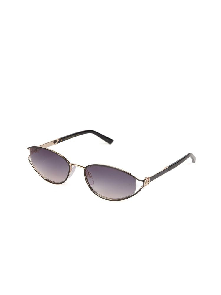 Ana Hickmann Ah3355 Metal Cat-Eye Sunglasses — Gold