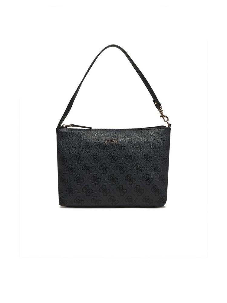 Guess Victtoria Tote Bag — Black Polyurethane